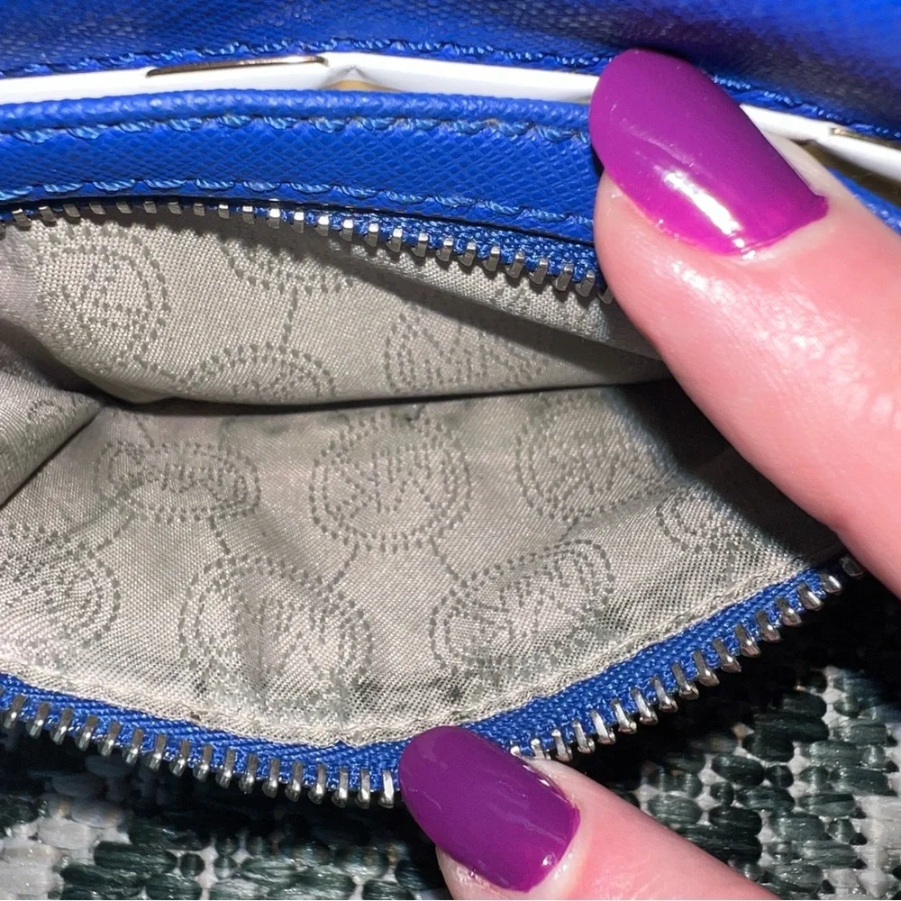 Michael Kors Electric Blue Credit Card Wallet